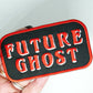 Future Ghost Name Tag Iron On Patch