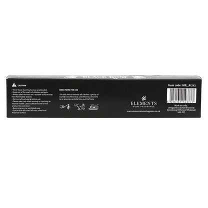 Black Rose Twilight Blush Incense Sticks, Pack of 15