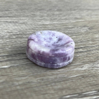 Aventurine 1-Inch Gemstone Incense Cone Stand