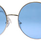Haight Street - Sunglasses: Silver/Blue