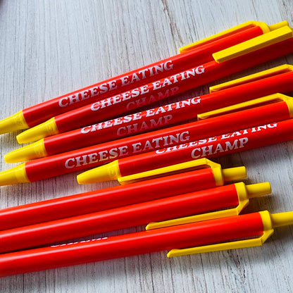 Cheese Eating Champ Pen