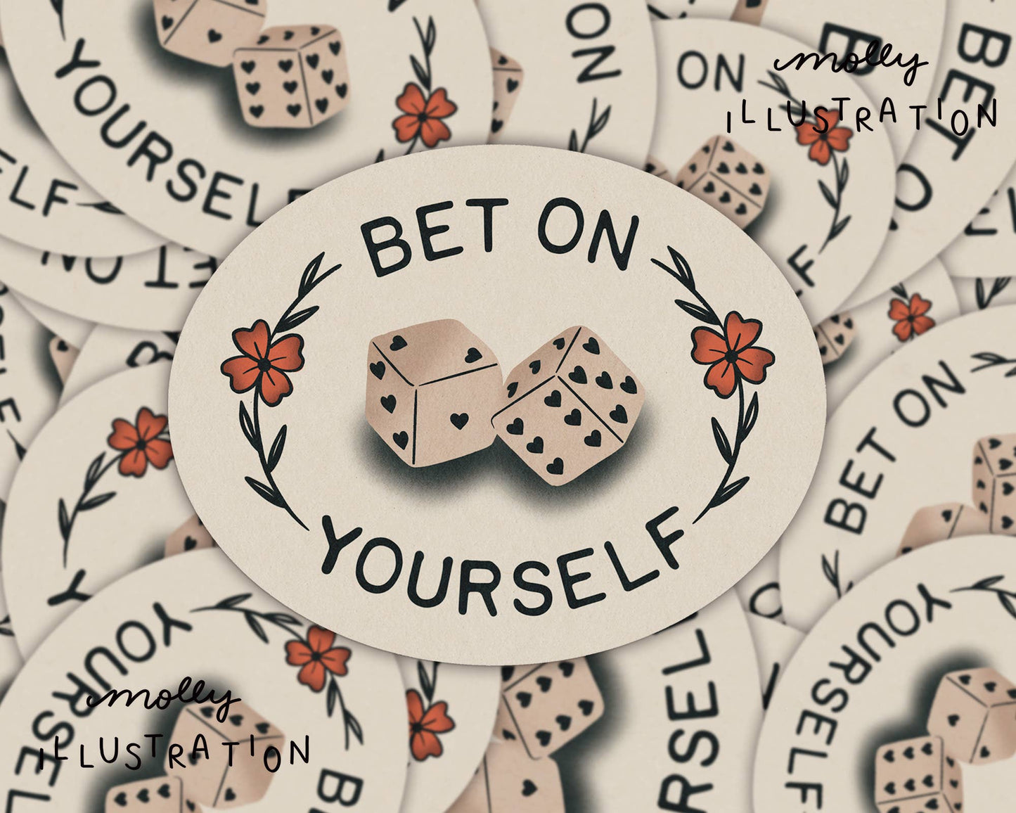 Bet on Yourself Sticker