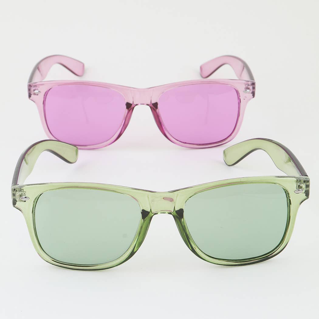 Bright Summer Wayfarer Sunglasses: MIX
