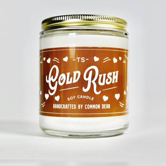 Gold Rush TS Soy Candle