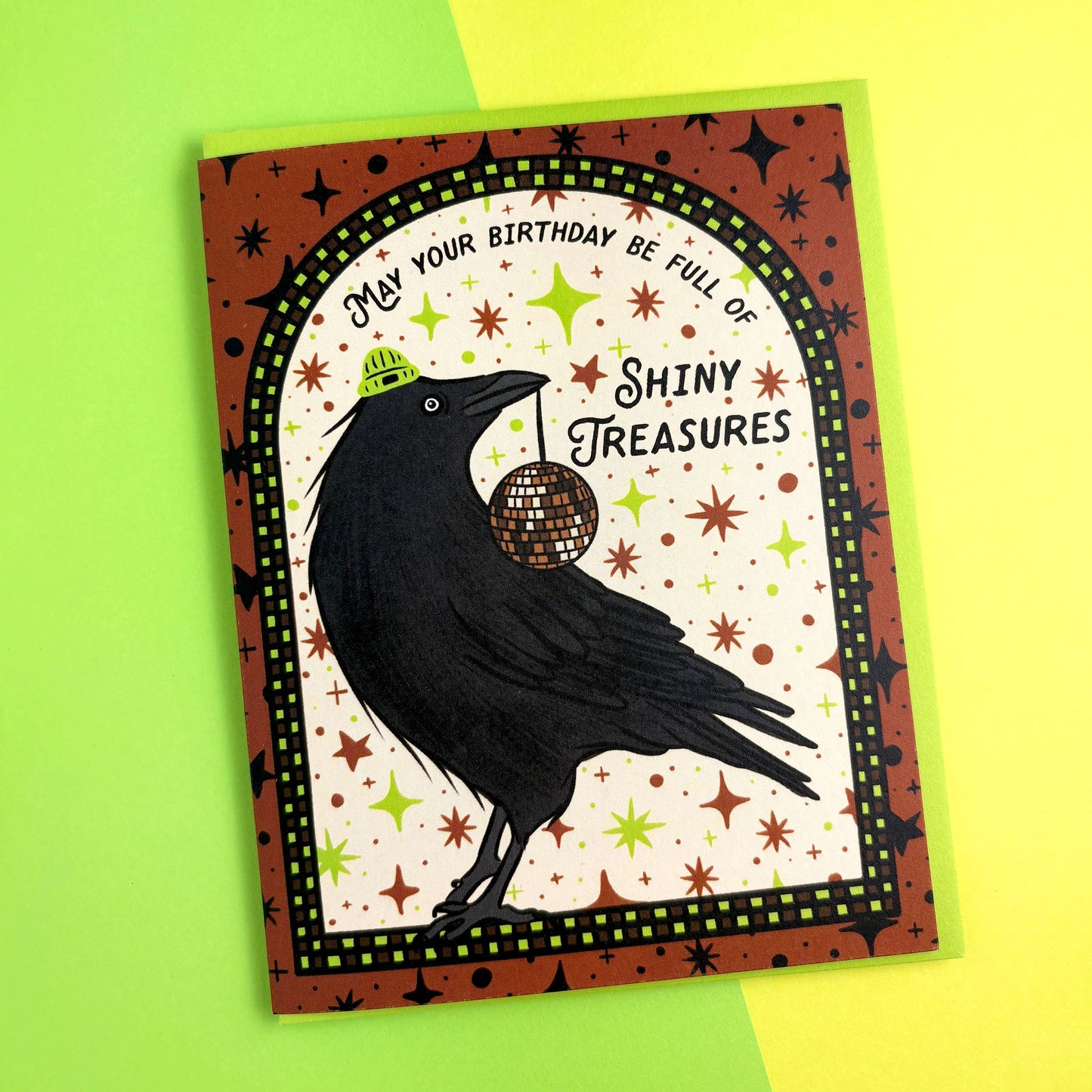 Crow Birthday Card