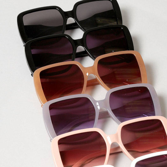 Women's Oversized Sunglasses, Assorted Colors