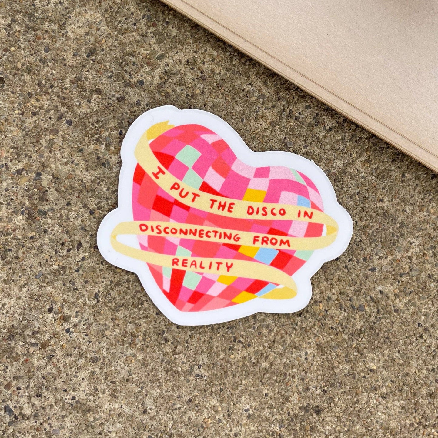 Disco in Disconnecting From Reality Sticker