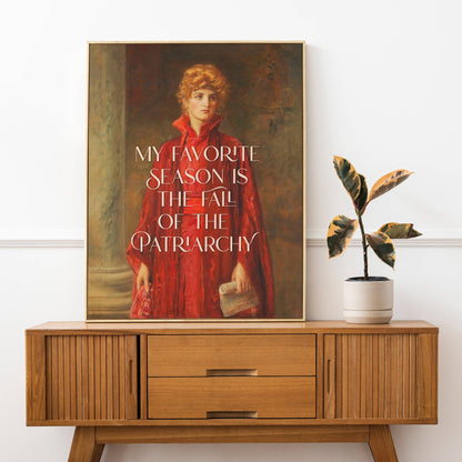 Fall of the Patriarchy Art Print, 8x10