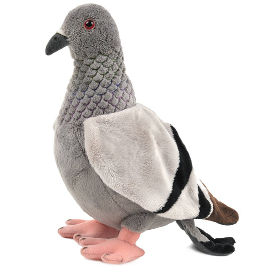 Gray Pepper The Pigeon 8.5" Stuffed Animal