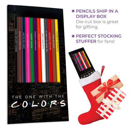 The One With The Colors Colored Pencils for Fans of Friends