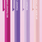 Feminist Jotter Gel Pens, Set of 4