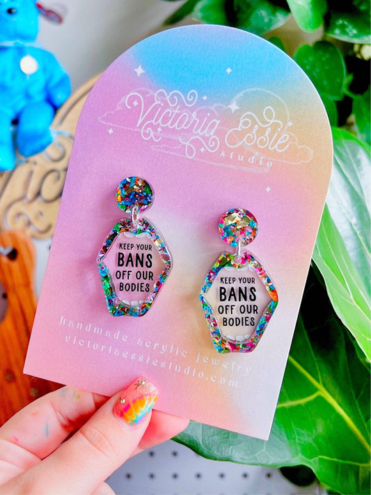 Keep Your Bans Earrings