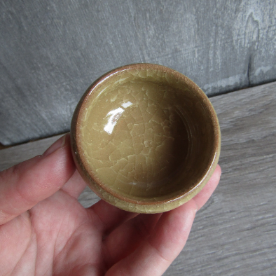 Dark Green 2.25-Inch Gemstone Incense Cone Stand