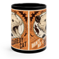 Don't Be A Scaredy Cat Possum Coffee Mug