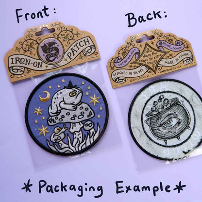 DIY or Die Embroidered Patch