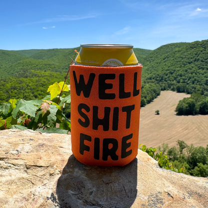 Raise Hell Hug Trees Koozie