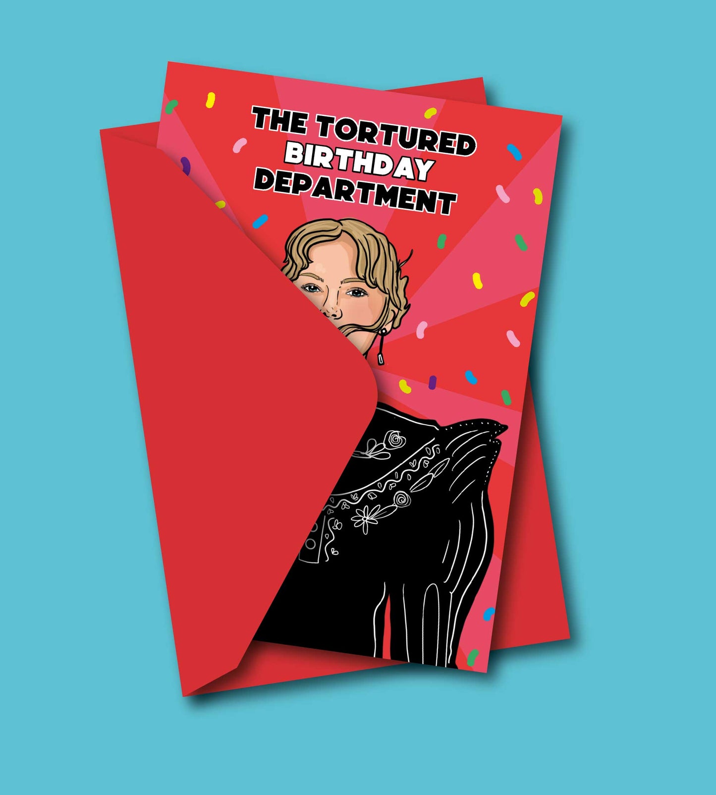 Tortured Birthday Department Taylor Greeting Card