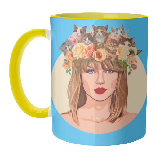 Taylor Kitten Crown Coffee Mug