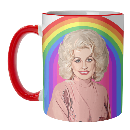 Rainbow Dolly Coffee Mug