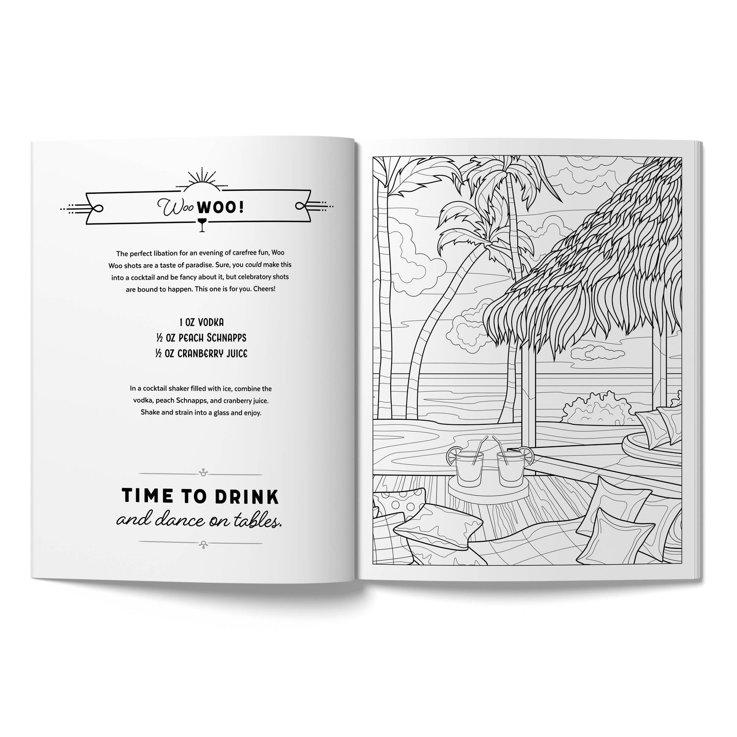 The Creative Drinker Coloring Book