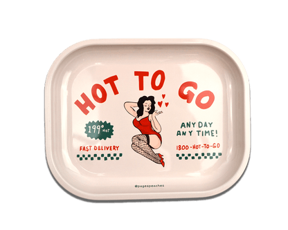 Hot To Go Rolling Tray