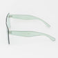 Rimless Bright Square Sunglasses, Assorted Colors