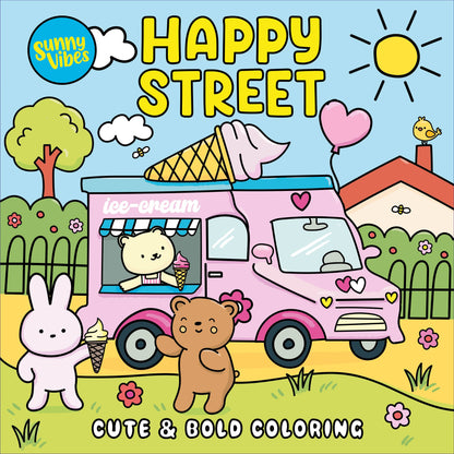 Happy Street: Coloring Book