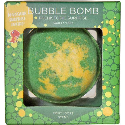 1 Pack Dinosaur Bath Bombs for Kids with Toy Surprises