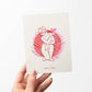 Venus Love Greeting Card