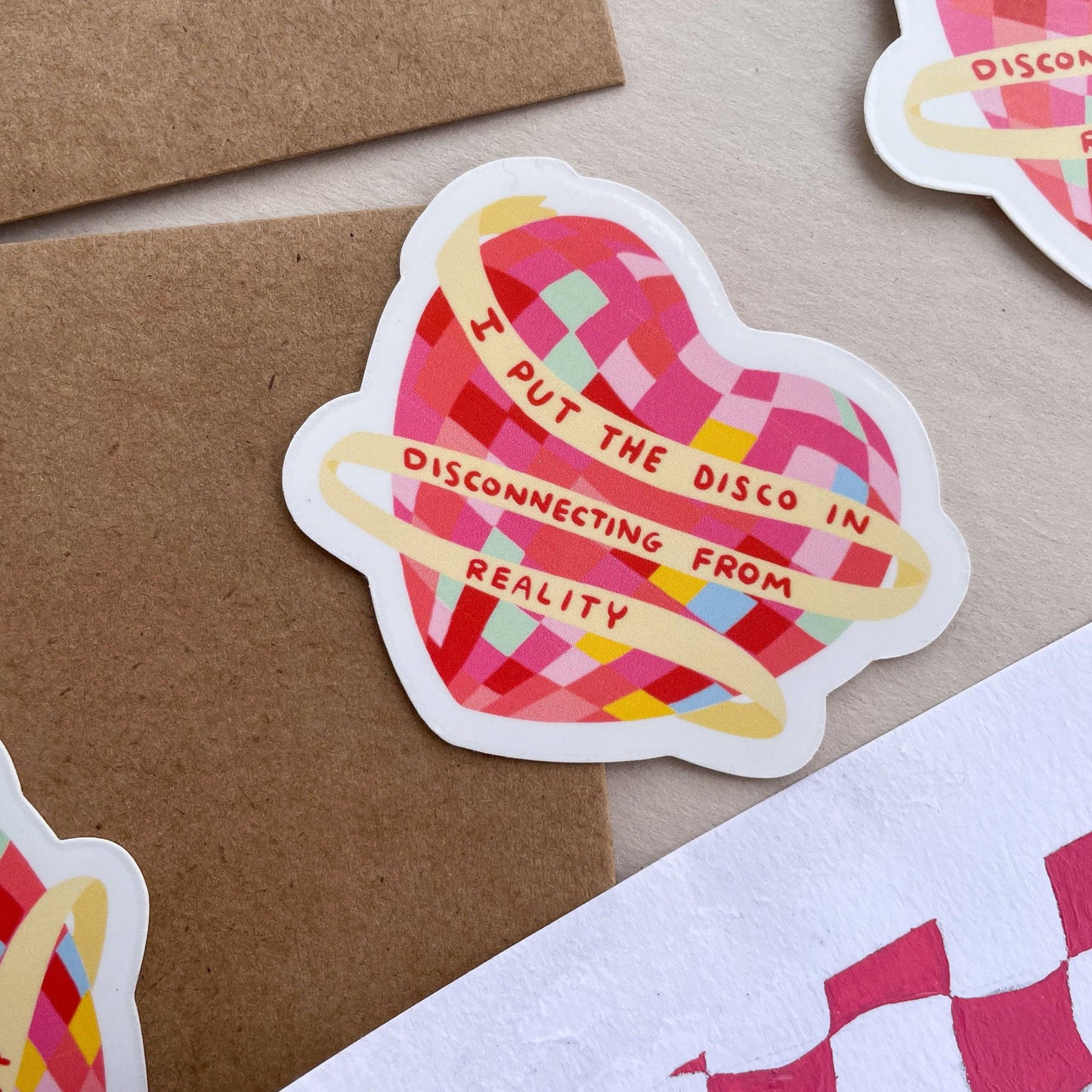 Disco in Disconnecting From Reality Sticker