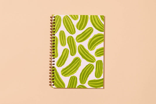 Pickles A5 Letterpress Spiral Notebook Fathers Day Gift Mothers Day