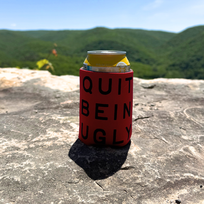 Raise Hell Hug Trees Koozie