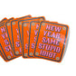 New Year, Same Stupid Idiot Retro 1970s Style Vinyl Sticker