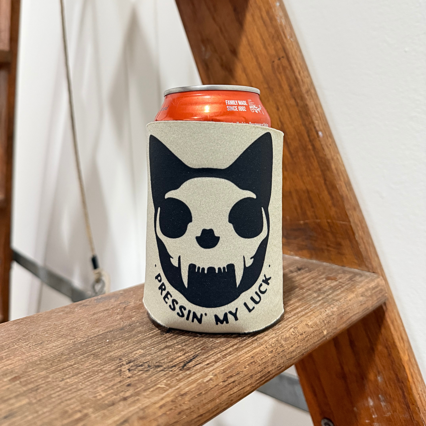 Drunk skunk Koozie