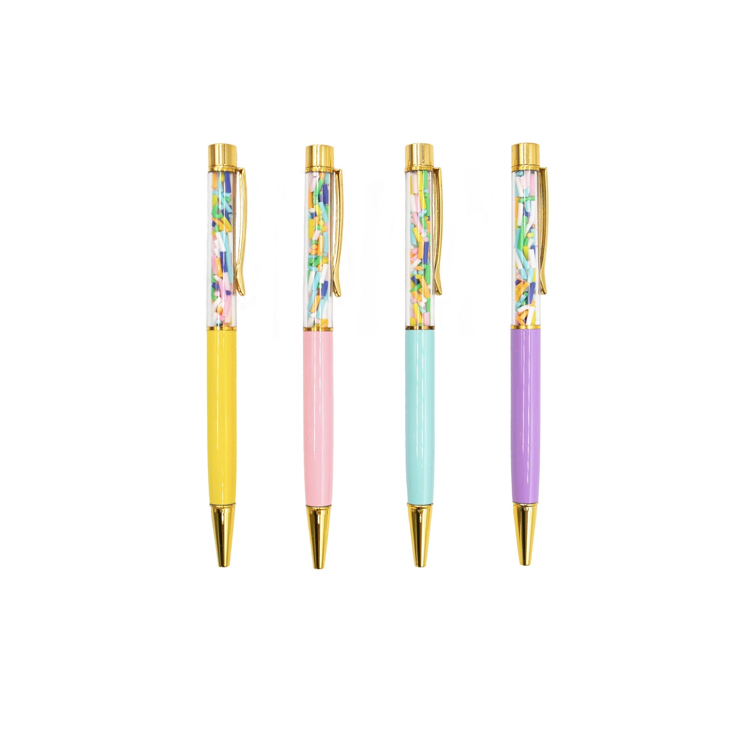 Confetti Pens, Set of 4