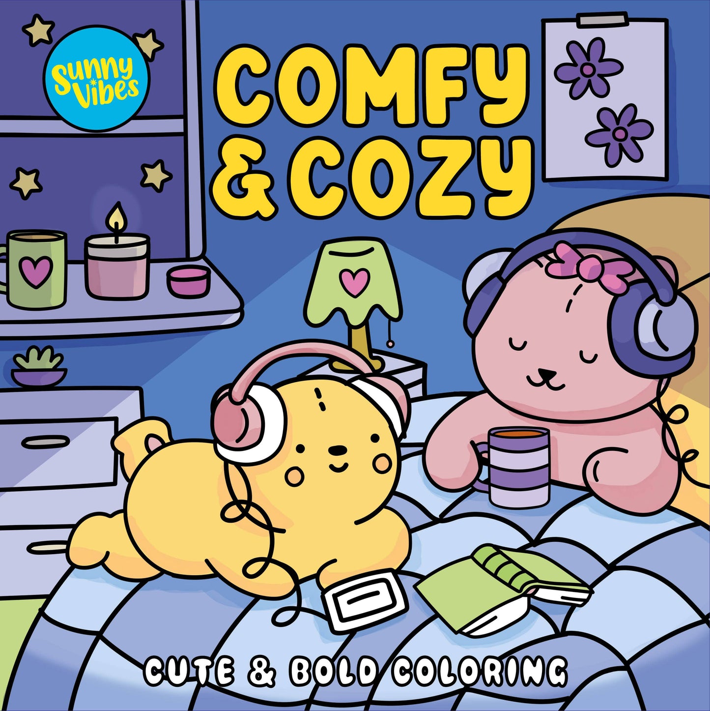 Comfy & Cozy: Coloring Book