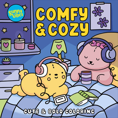 Comfy & Cozy: Coloring Book