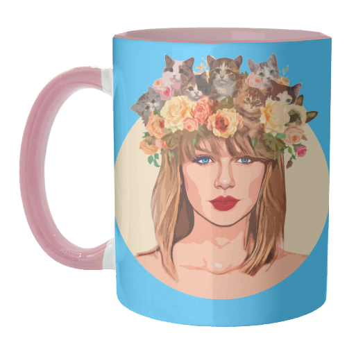 Taylor Kitten Crown Coffee Mug