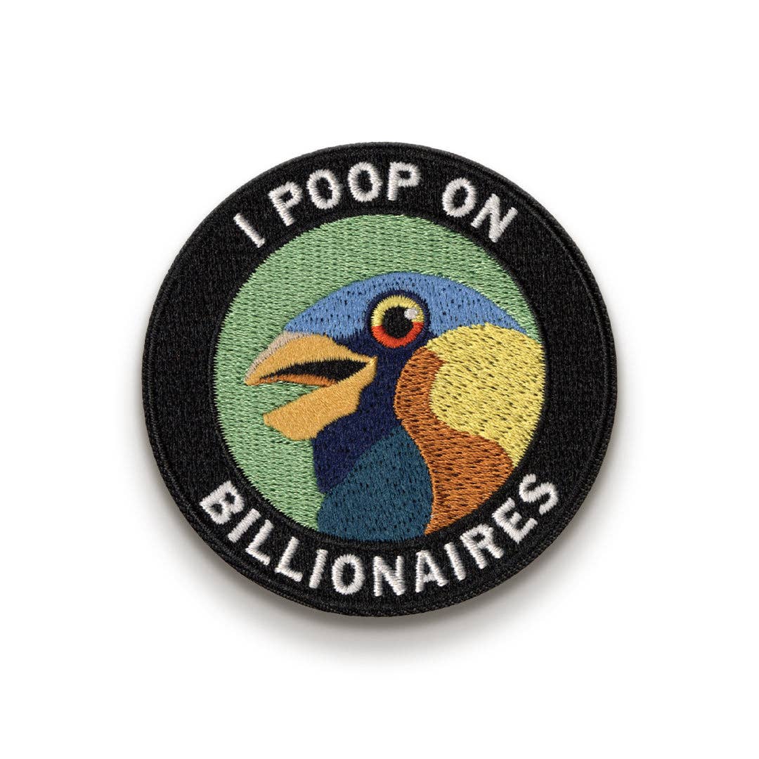 Billionaires Embroidered Patch