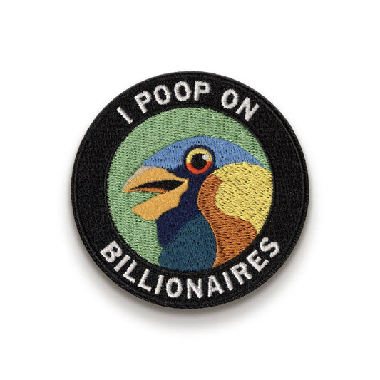 Billionaires Embroidered Patch