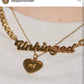 Unhinged Nameplate Necklace