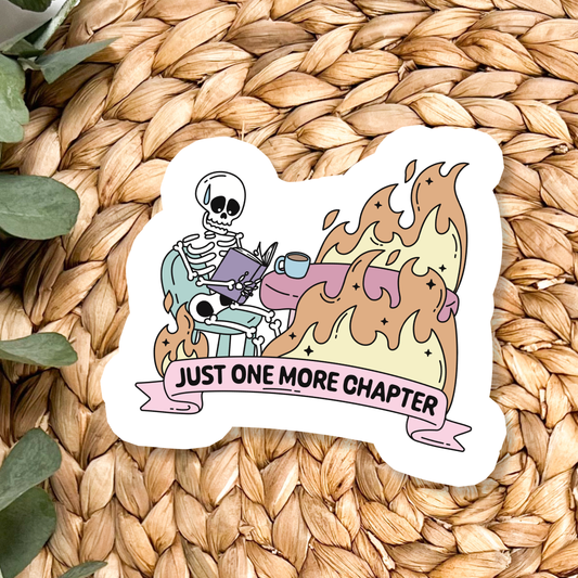 Book Bookish Books Skeleton Reading Sticker
