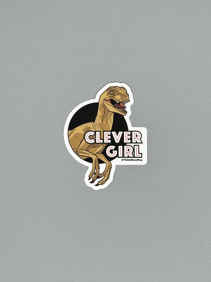 Clever Girl Sticker