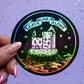 Leave Me Alone - Holographic Sticker