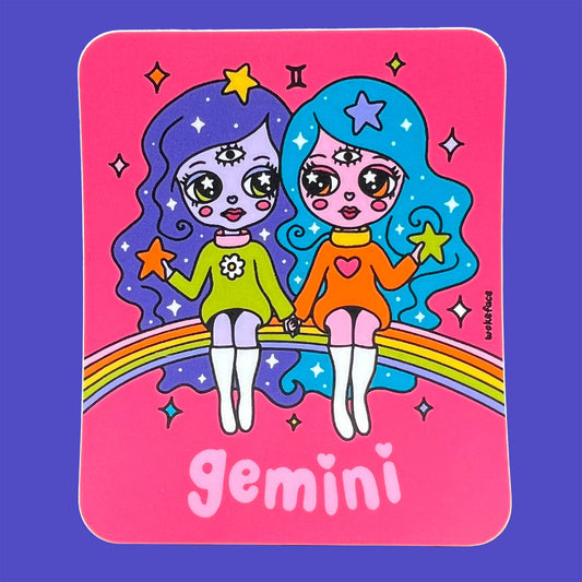 Gemini Zodiac Sticker