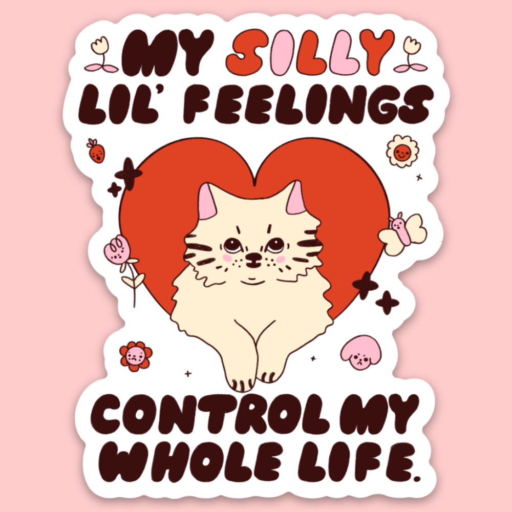 My Silly Lil Feelings Sticker