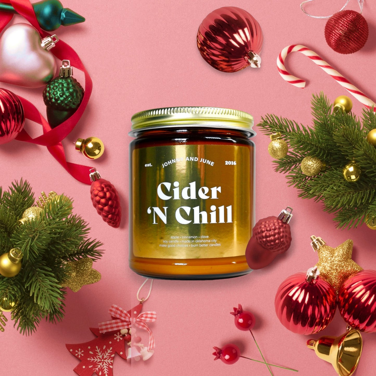 Cider 'N Chill Holiday Soy Candle
