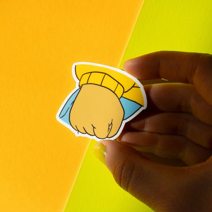 Arthur Fist Meme Sticker