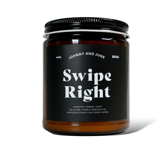 Swipe Right Soy Candle