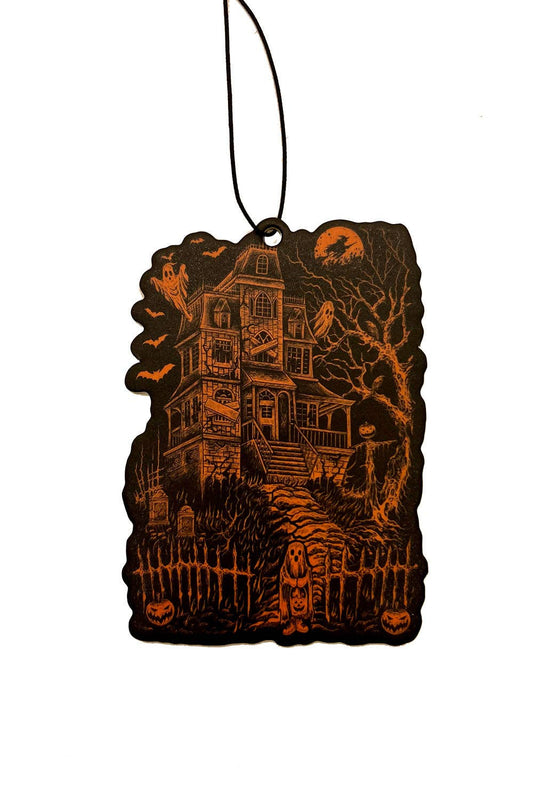 Haunted Mansion Air Freshener, Pumpkin
